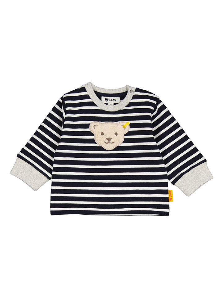 Steiff 2tlg. Outfit in Dunkelblau/ Grau günstig kaufen