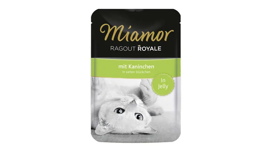 Miamor Katzennassfutter Ragout Royale Kaninchen 100 g