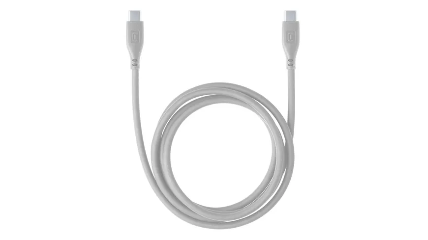 Cellularline Soft Data Cable USB Typ-C/ Typ-C 1,2m Gray