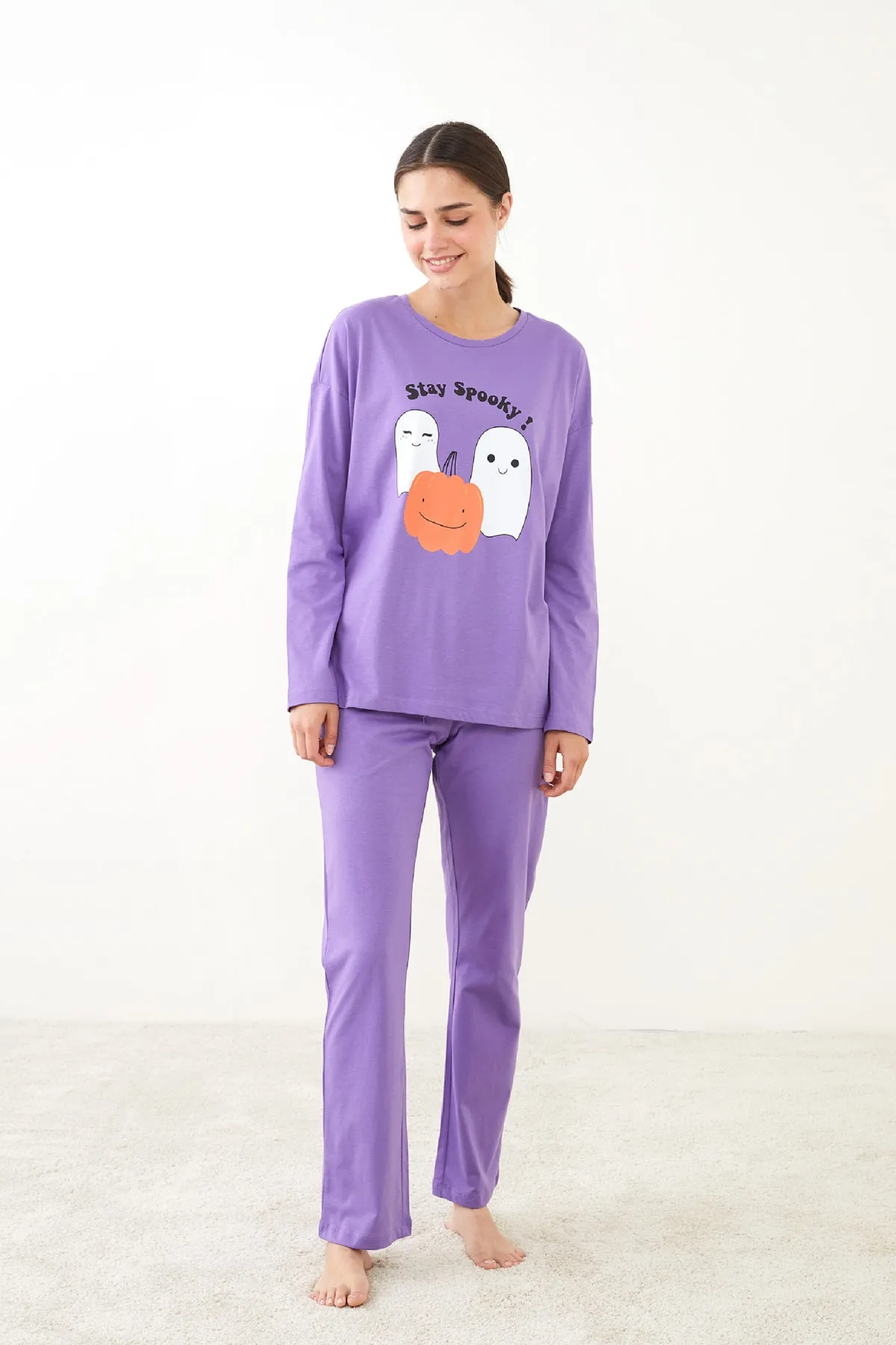 LC Waikiki  Pyjama set - Lila - Print