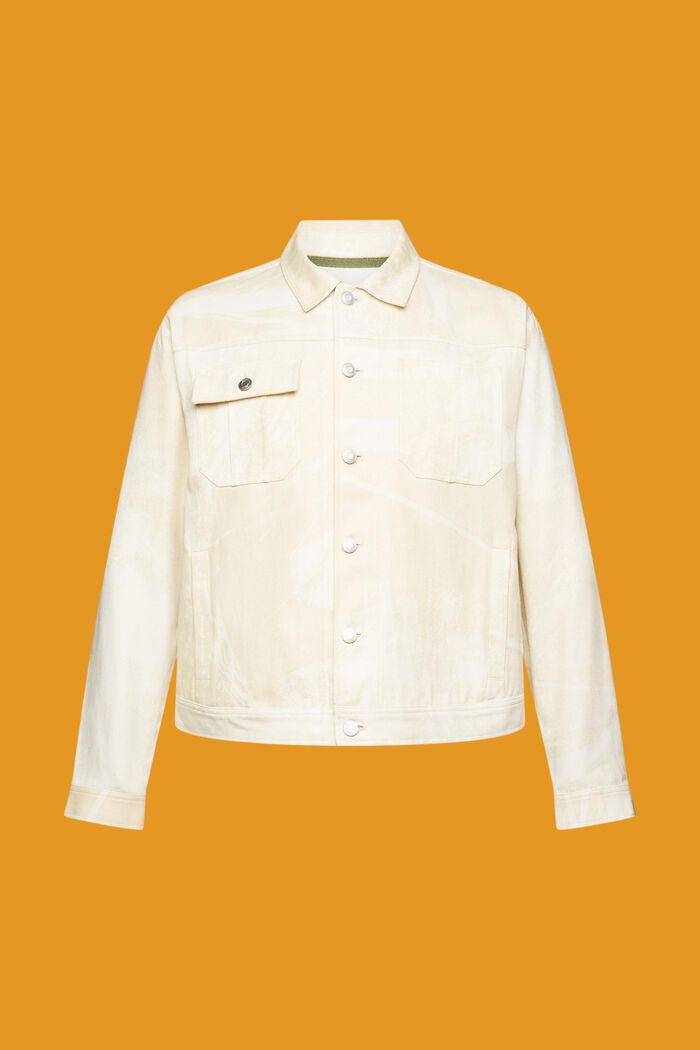 Gemusterte Truckerjacke