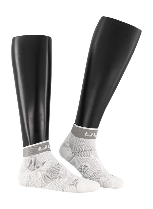 UYN, Laufsocken, Mikrofaser Zerocuff, weiß