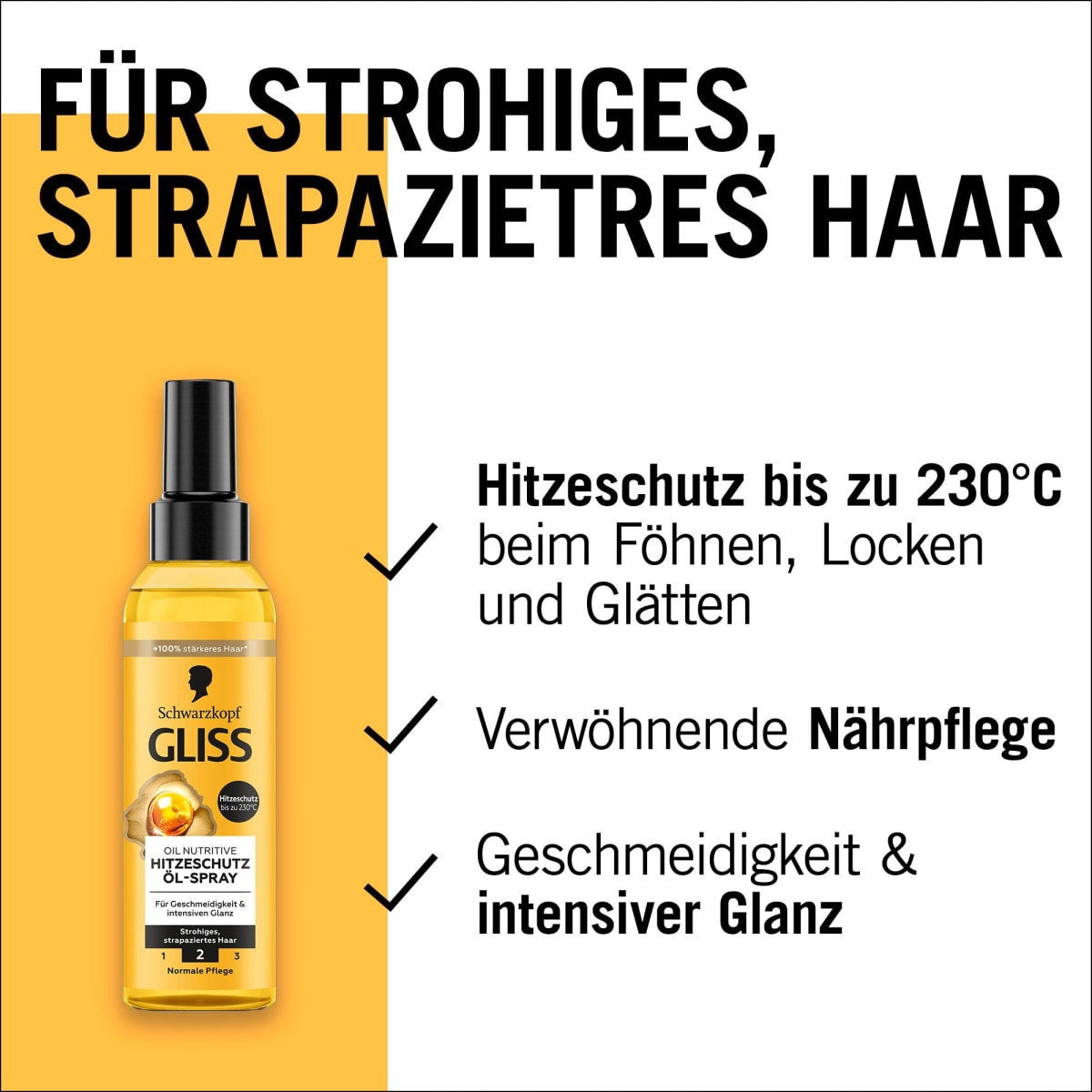 Hitzeschutz Öl-Spray Oil Nutritive, 150 ml