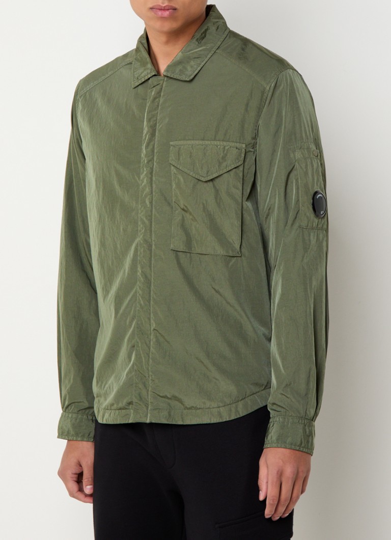 Jachetă-cămașă CP Company Chrome-R cu buzunar la piept