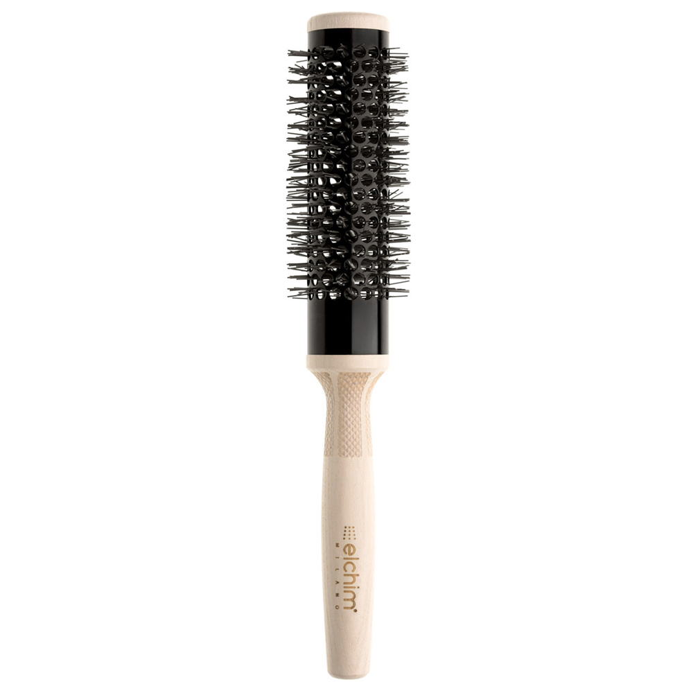 elchim Brosse thermale en bois 30mm Brosse à cheveux