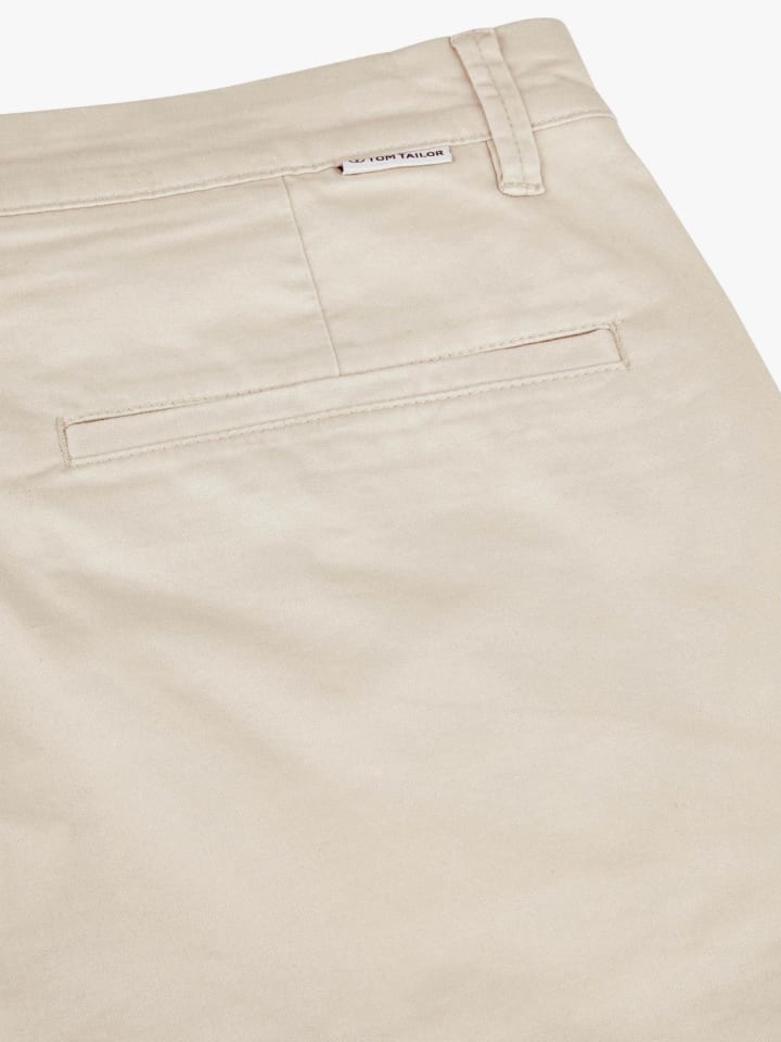 Tom Tailor Stoffhose / Chino TT Chino SMU regular/straight in Beige günstig kaufen