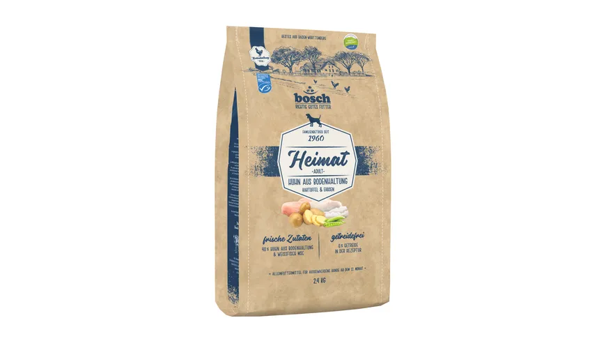 Bosch Dog Heimat Huhn Hundetrockenfutter 2,4kg 2.5 kg