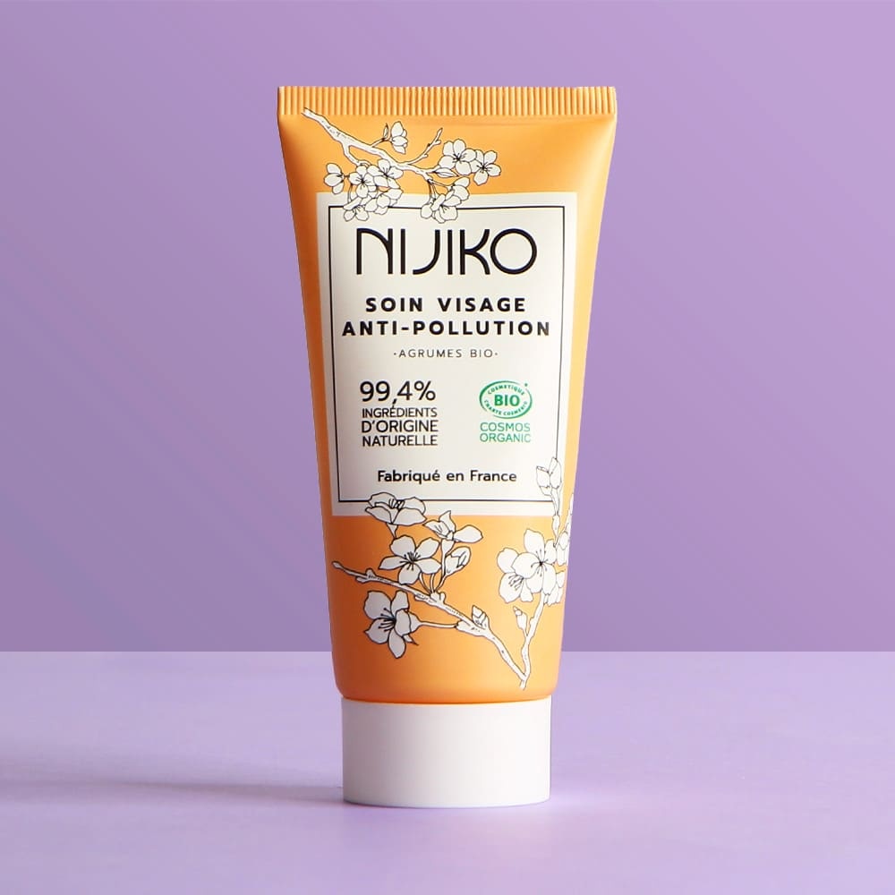 nijiko Soin Visage Bio Anti-Pollution - Peau Mixte à Grasse Crème de jour