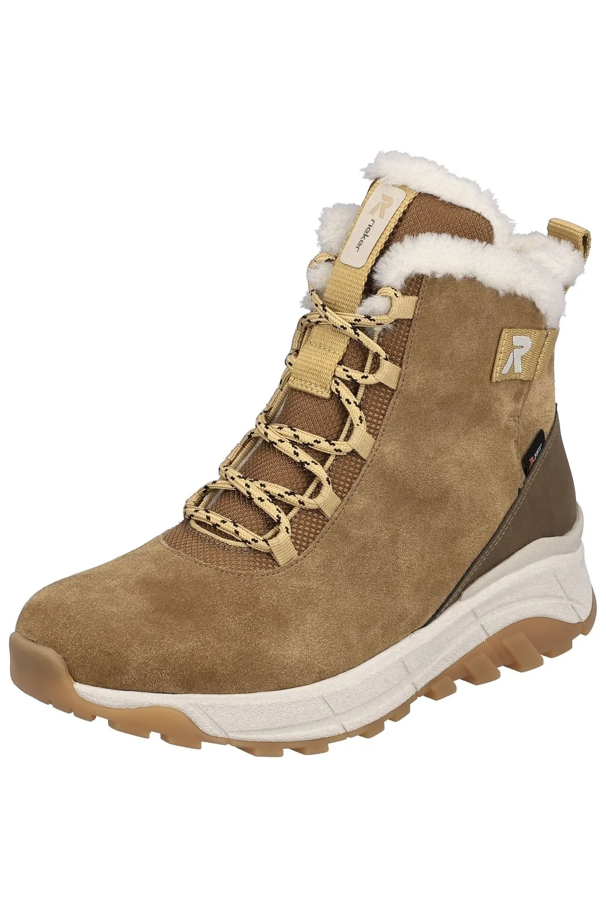 Rieker  Stiefelette - Braun - Flacher Absatz