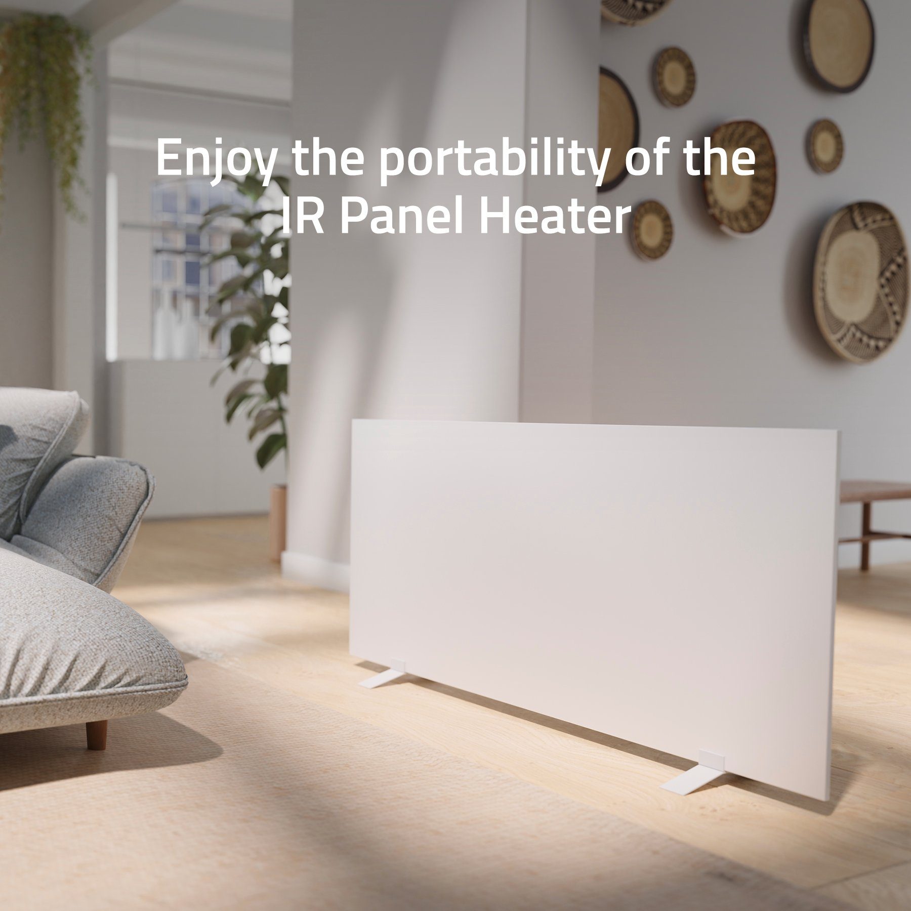 Hombli smartes Infrarot Heizpanel, 700W Smart-Home-Zubehör