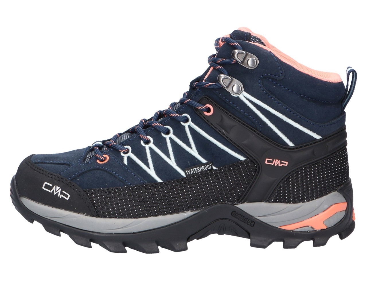 CMP Wanderschuhe blau Riegel Woman mid, Damen Outdoo