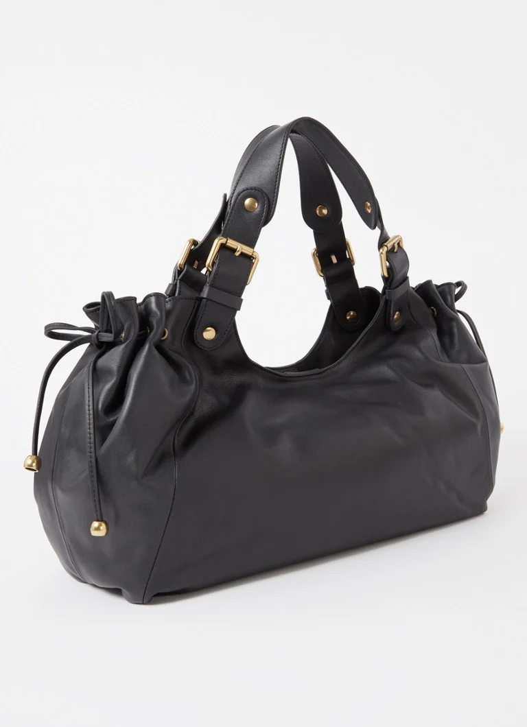 Geantă din piele Chiara de la Gerard Darel cu logo