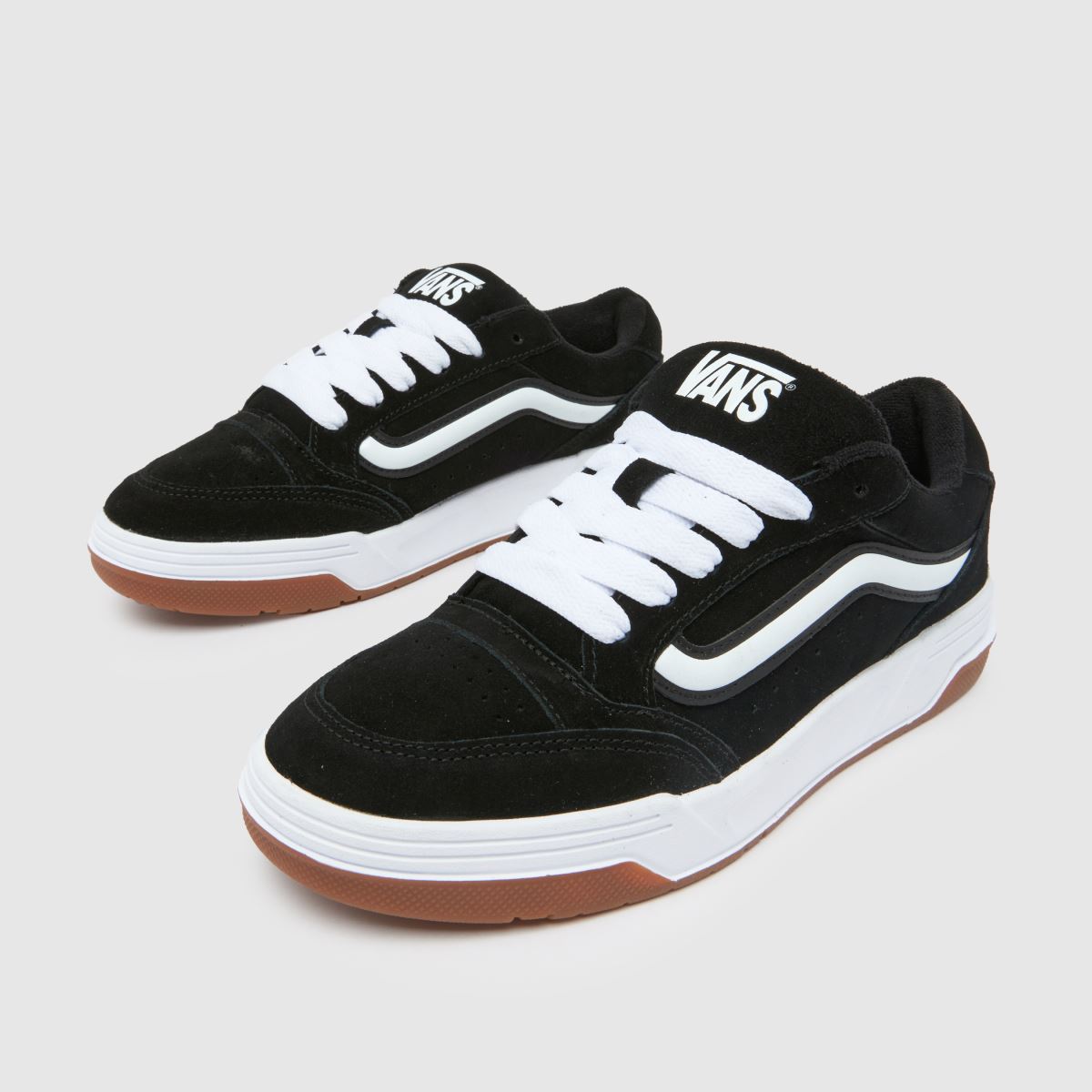 Vans Hylane-sneakers i svart och vitt