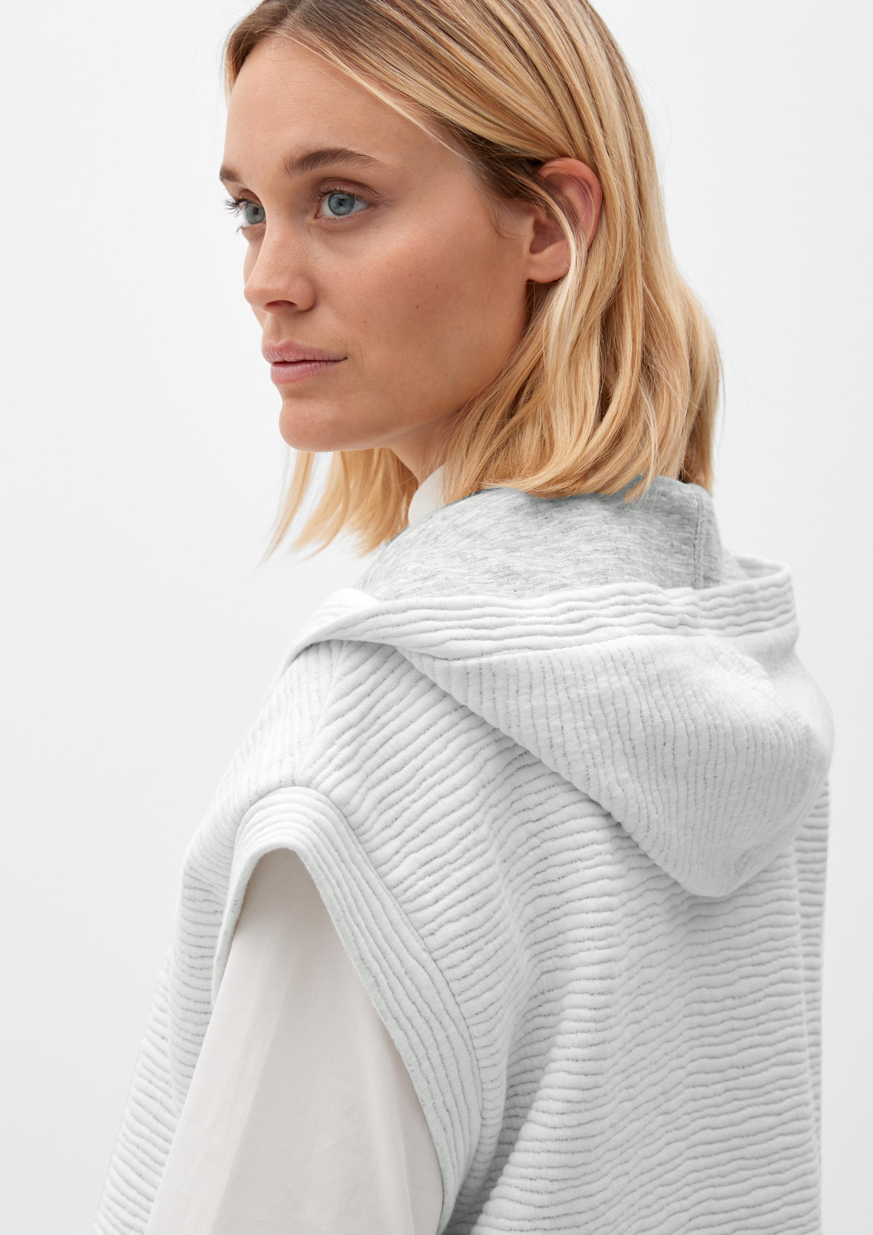 Kurzarmhoodie mit Kängurutasche  2126065-0210