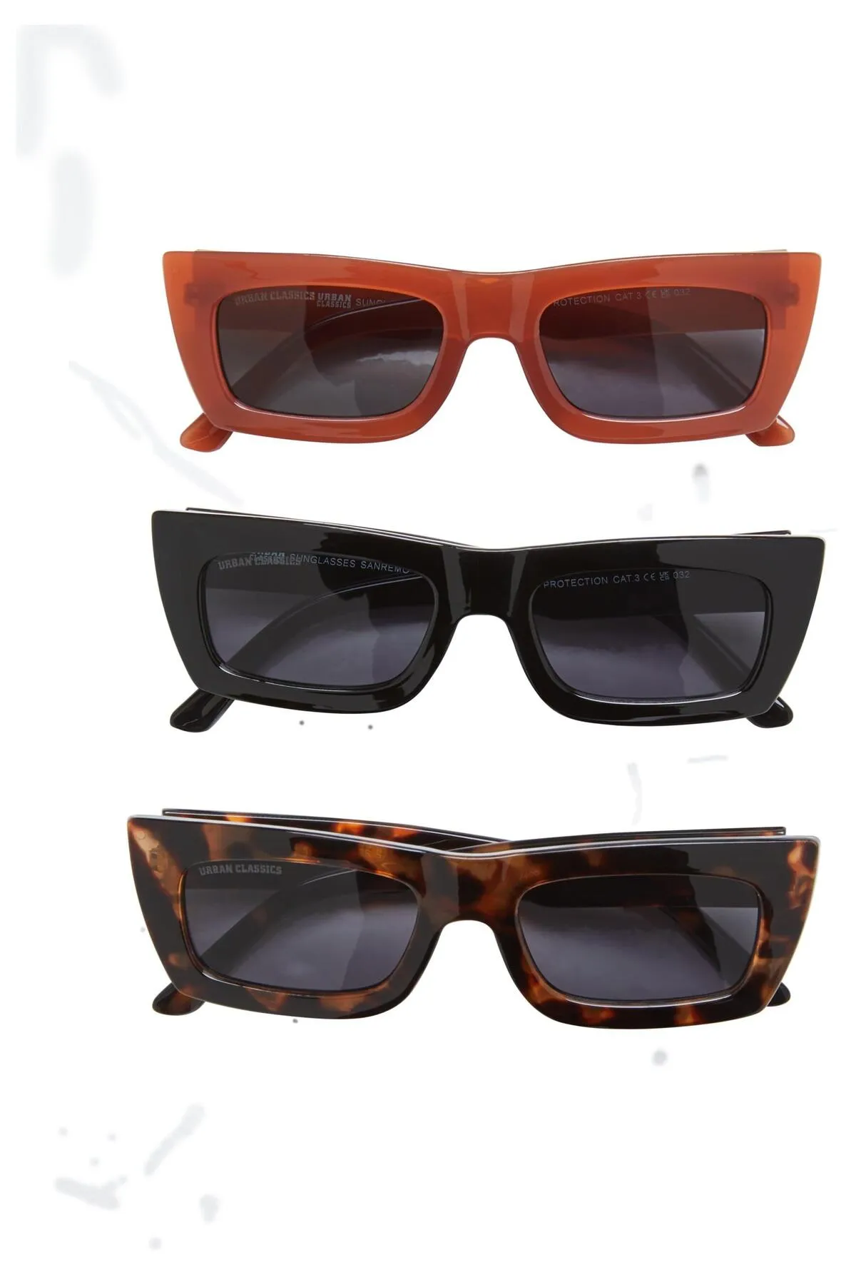 Urban Classics  Accessoires Sonnenbrillen Sanremo 3er-Pack