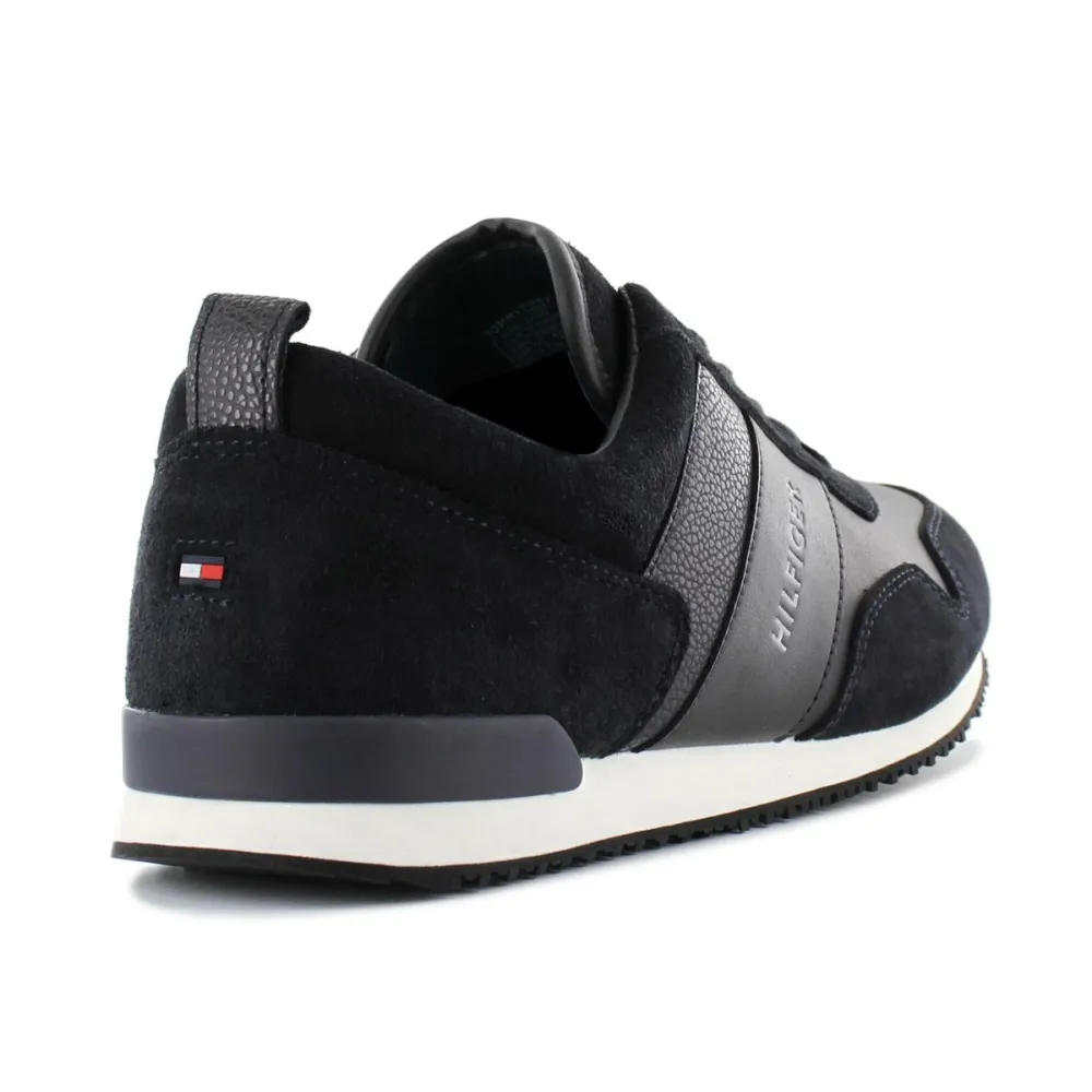 Tommy Hilfiger ICONIC LEATHER SUEDE MIX FM0FM00924/403 / schwarz