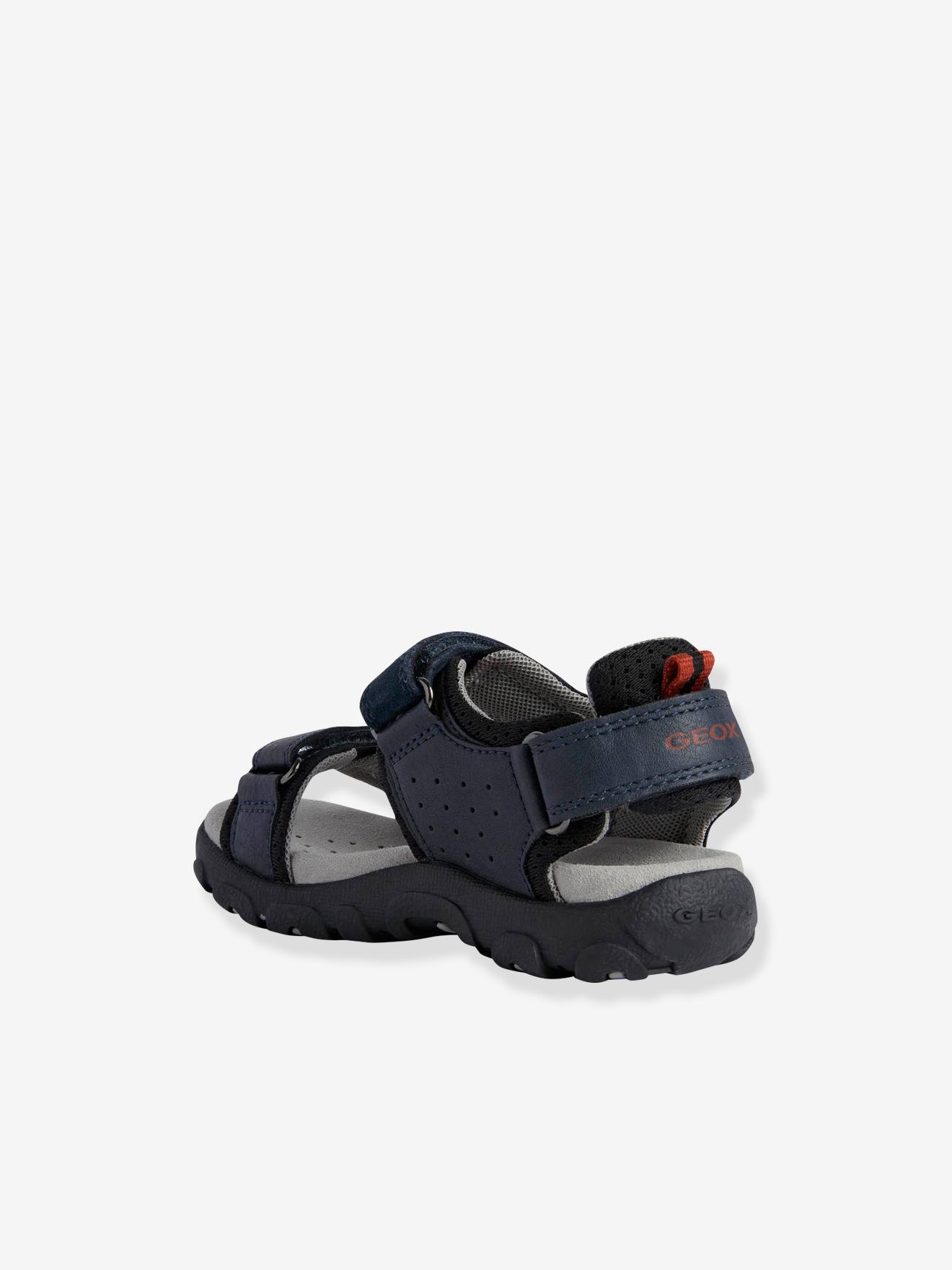 Geox Jungen Sandalen J.S. STRADA A MESH+ GEOX - marine