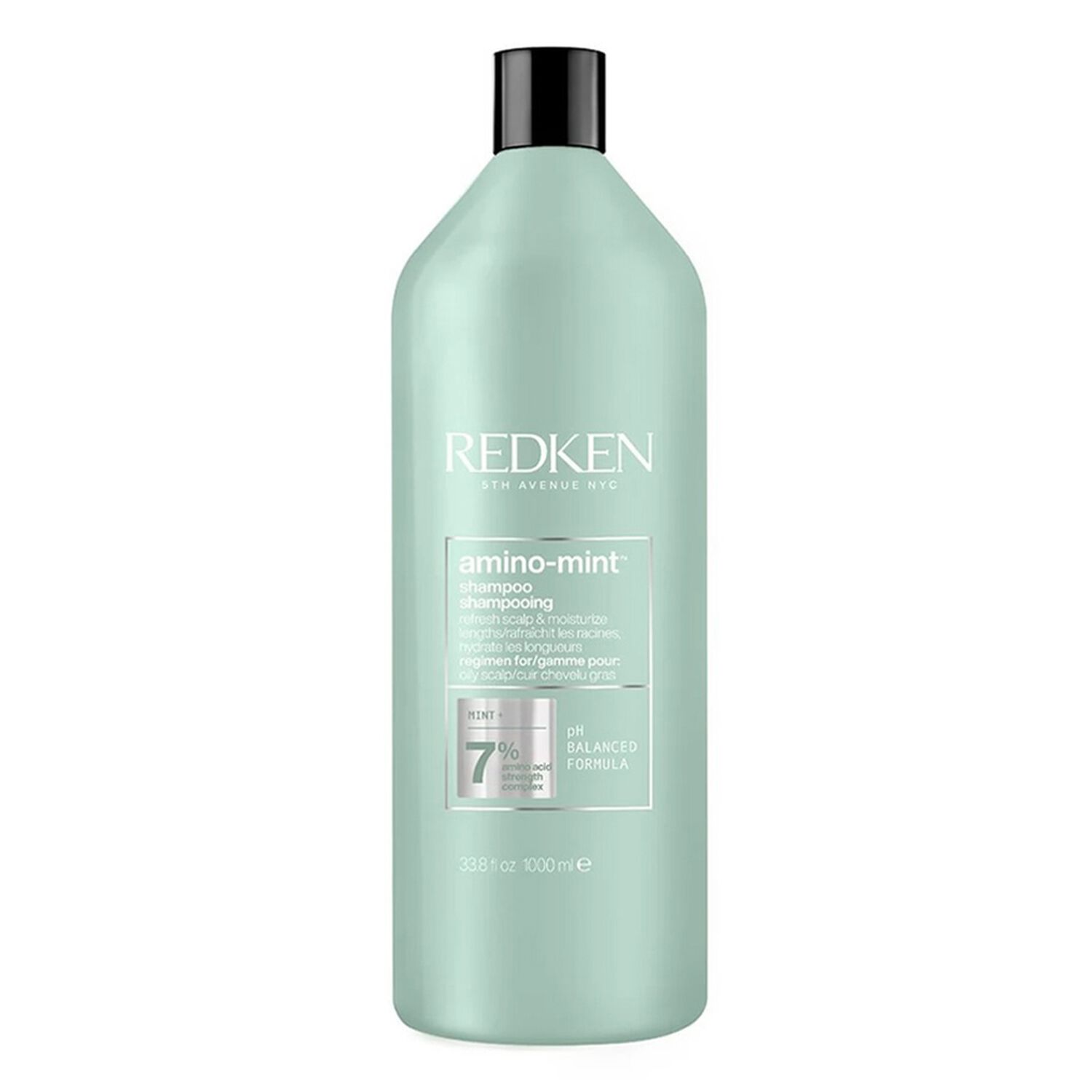 Redken Amino-Mint Shampoing Pour Racines Grasses Et Pointes Sèches 1000 ml