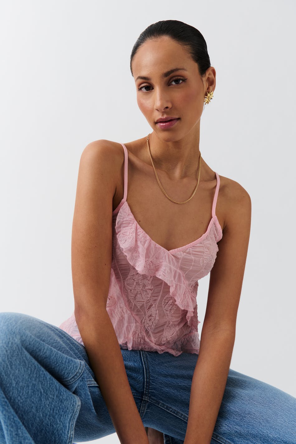 Frill singlet