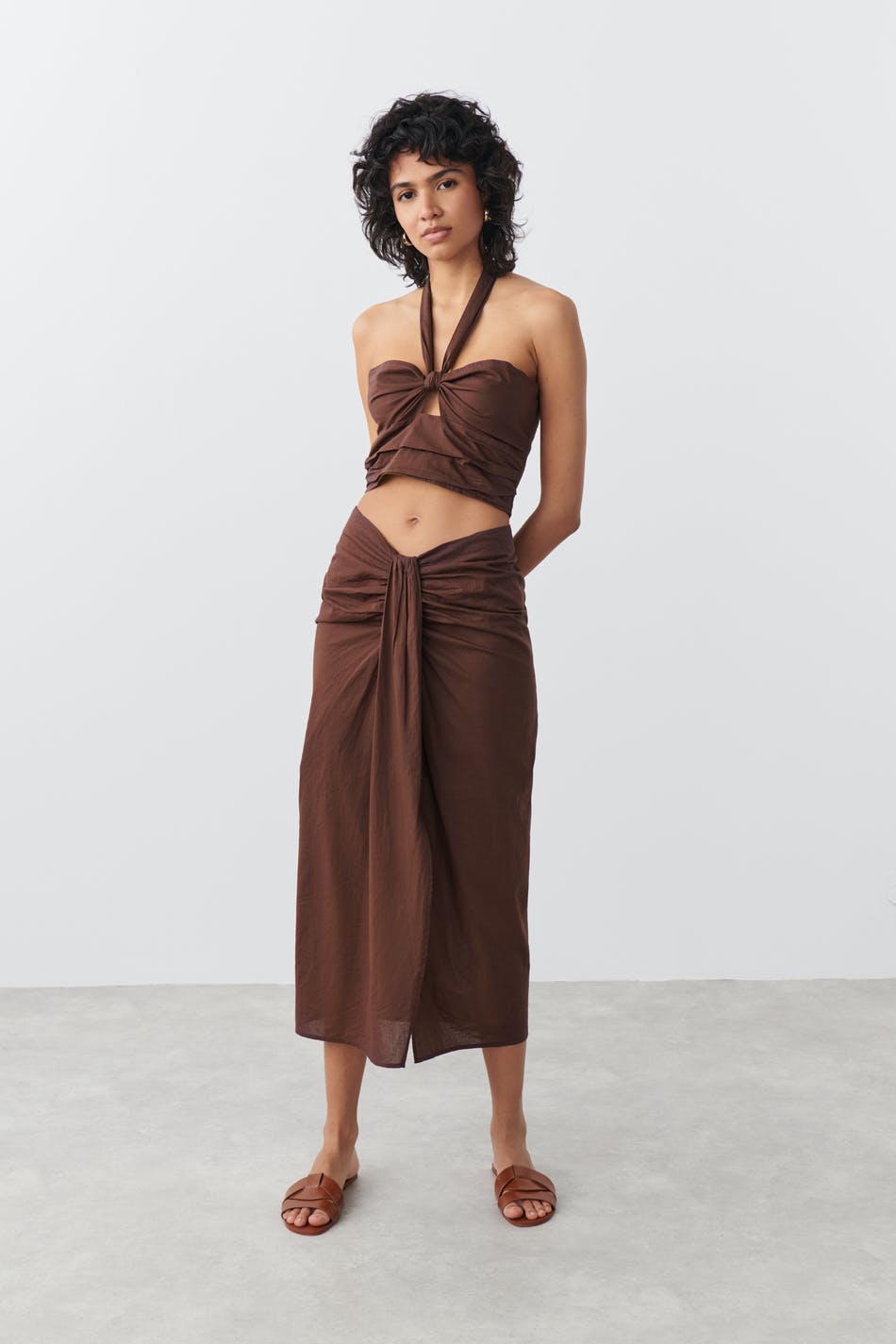 Twist skirt