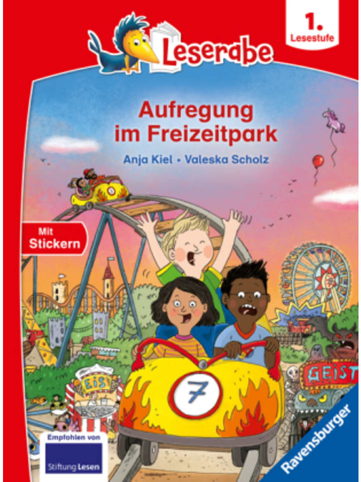 Ravensburger Verlag GmbH Buch - Leserabe 1. Lesestufe - Aufregung im Freizeitpark günstig kaufen onesize