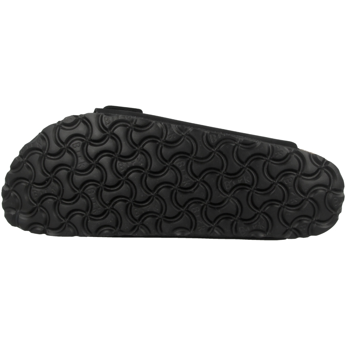 Birkenstock Arizona SFB Nubukleder normal Sandale schwarz