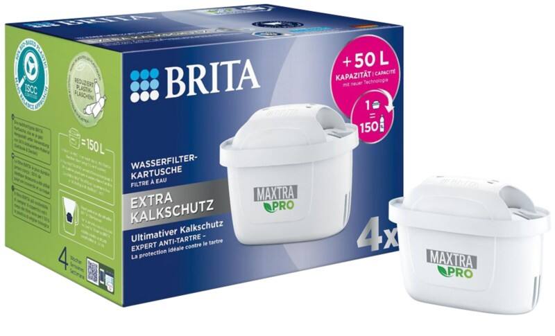 BRITA MXPRO 122188 Wasserfilterkanne Weiß 4 Stück