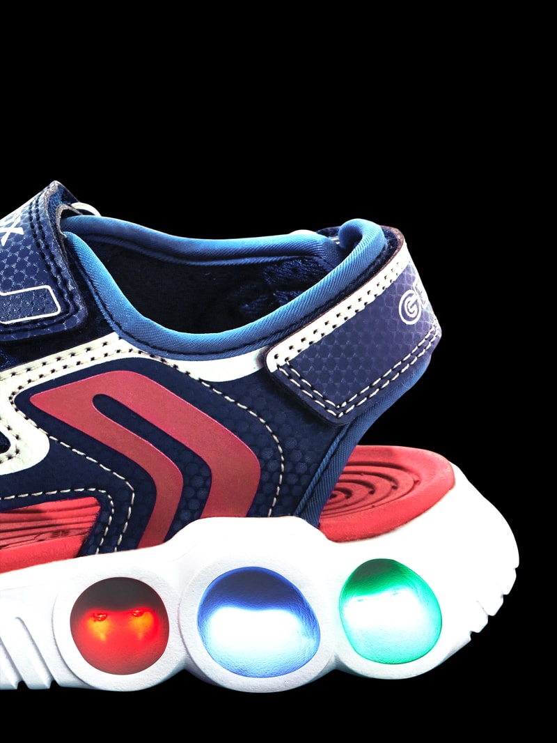 Sandalen im Colour-Blocking-Design Modell WROOM' in marineblau