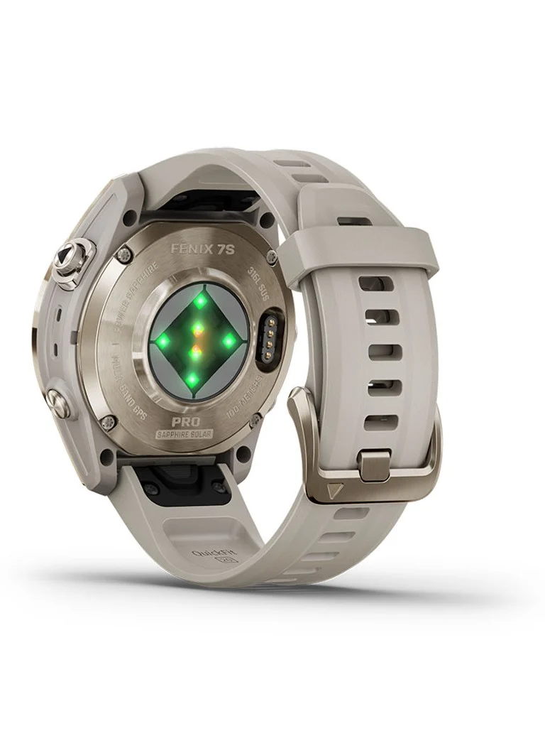 Ceas Garmin Fenix 7S Pro Solar 42mm cu sticlă safir