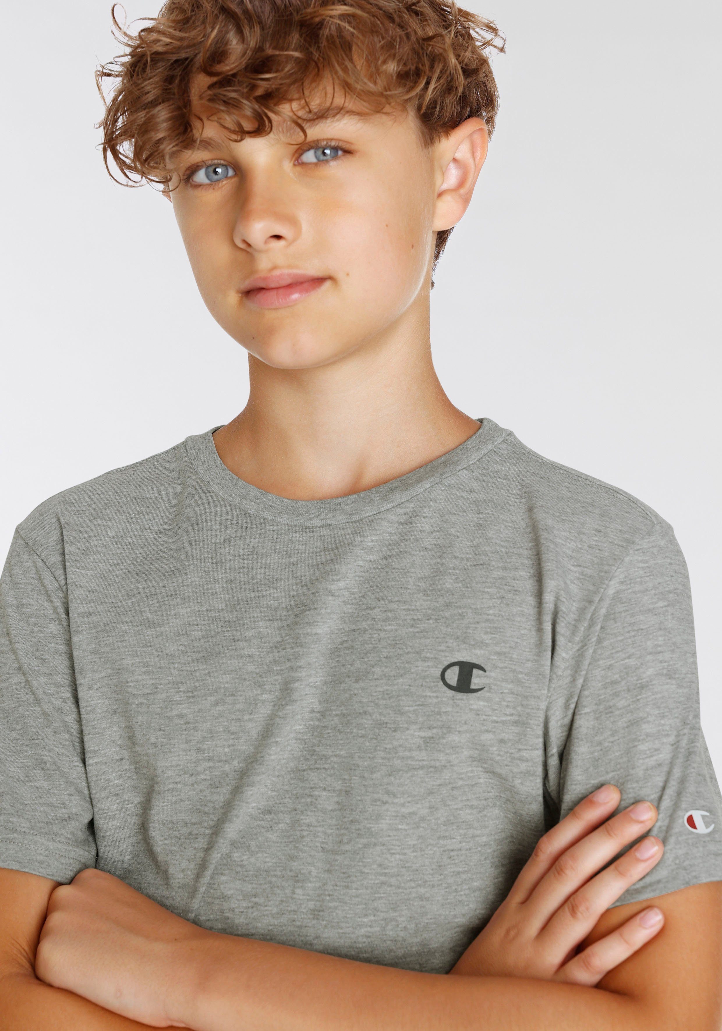Champion T-Shirt Basic 2pack Crew-Neck - für Kinder (Packung, 2-tlg)