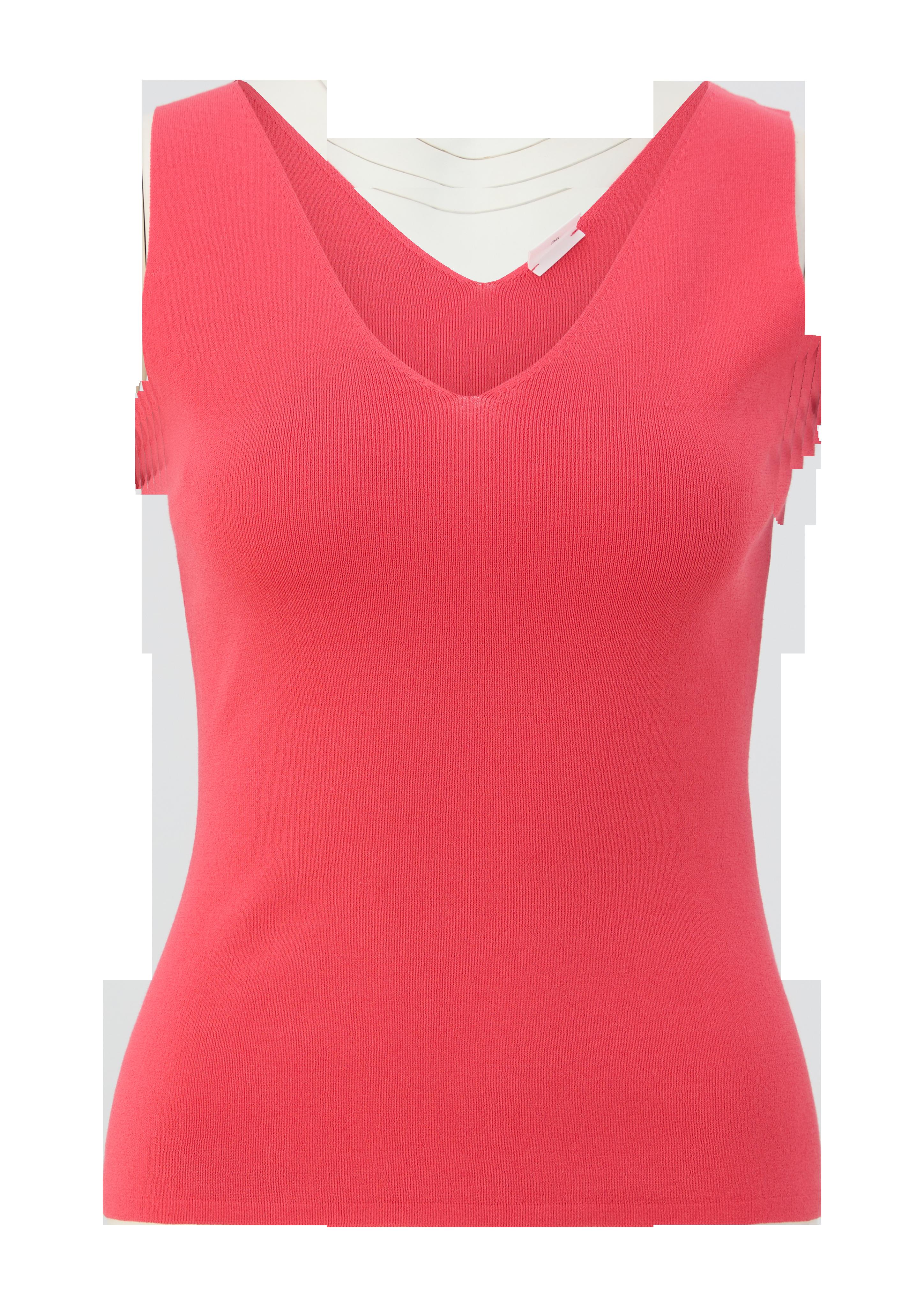 Stricktop mit Ripp-Details  2132648-4515