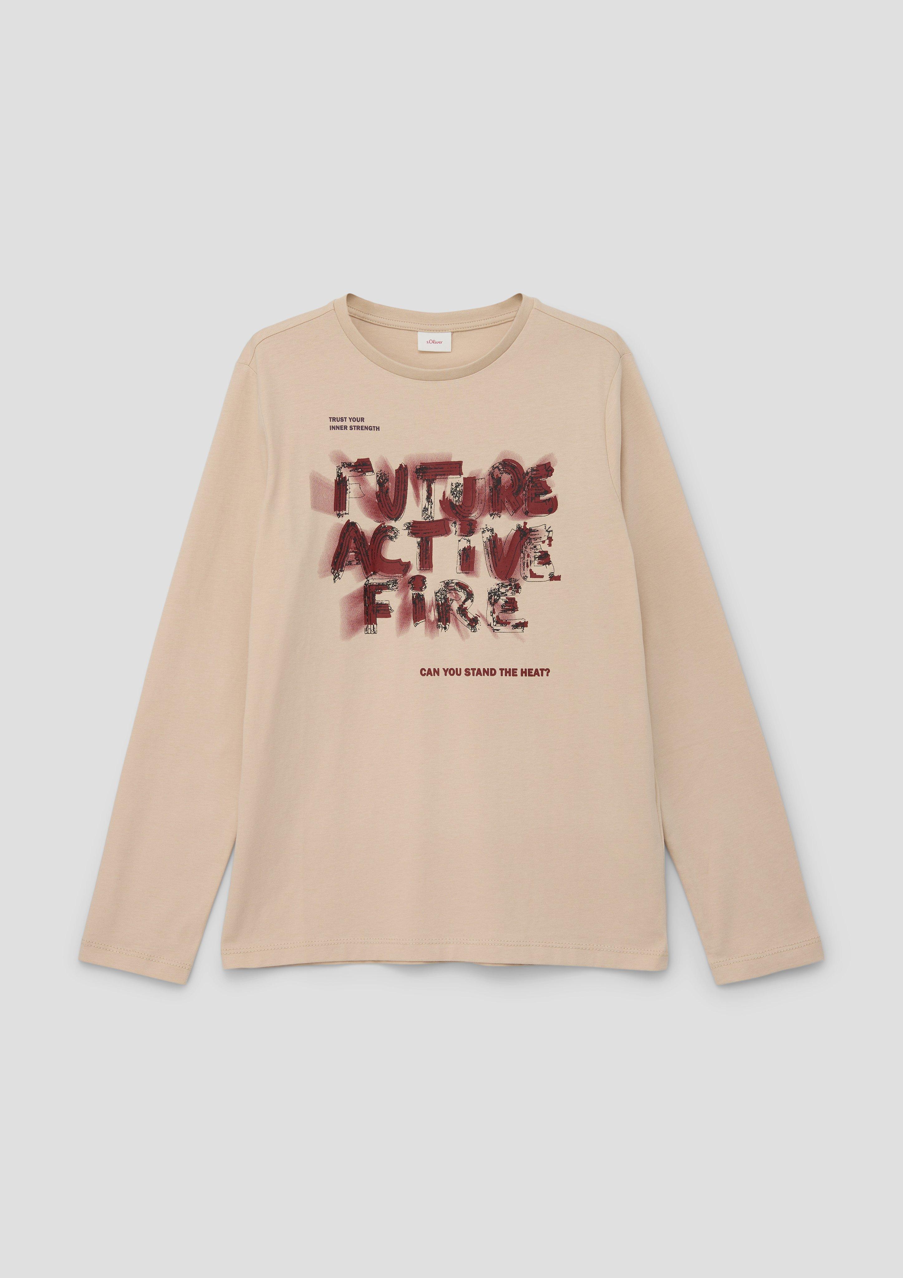 Longsleeve mit Statement-Print  2137542-8120