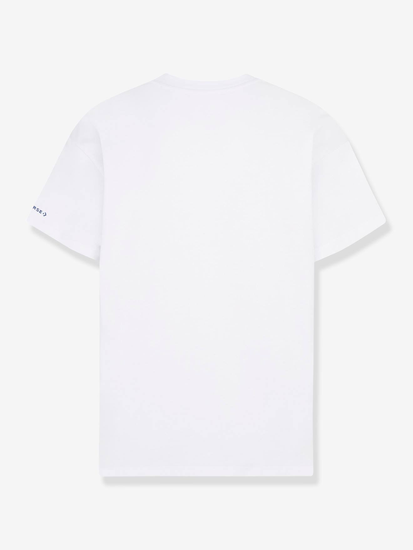 Converse Mädchen T-Shirt CONVERSE mit Sneaker-Print - wollweiß