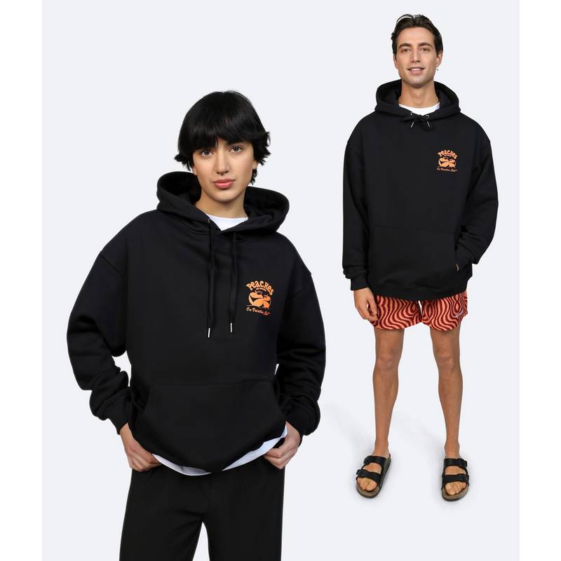 ON VACATION peaches and beaches Hoodie