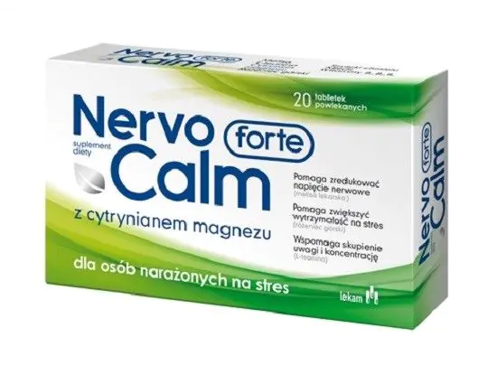 Nervocalm Forte, Καταπραϋντικό Συμπλήρωμα Διατροφής, Δισκία