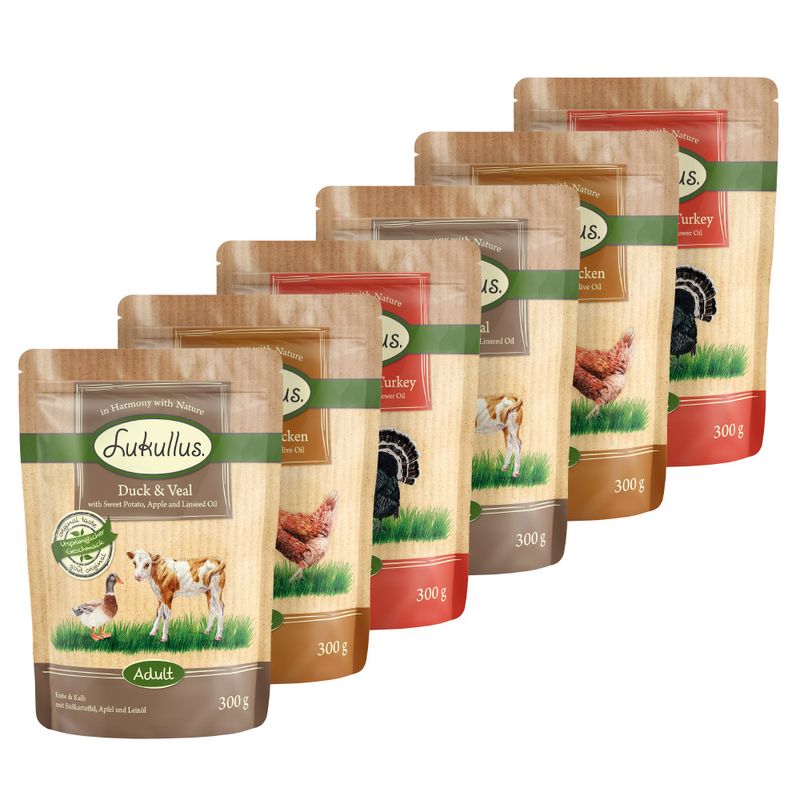 Sparpaket Lukullus Frischebeutel 48 x 300 g