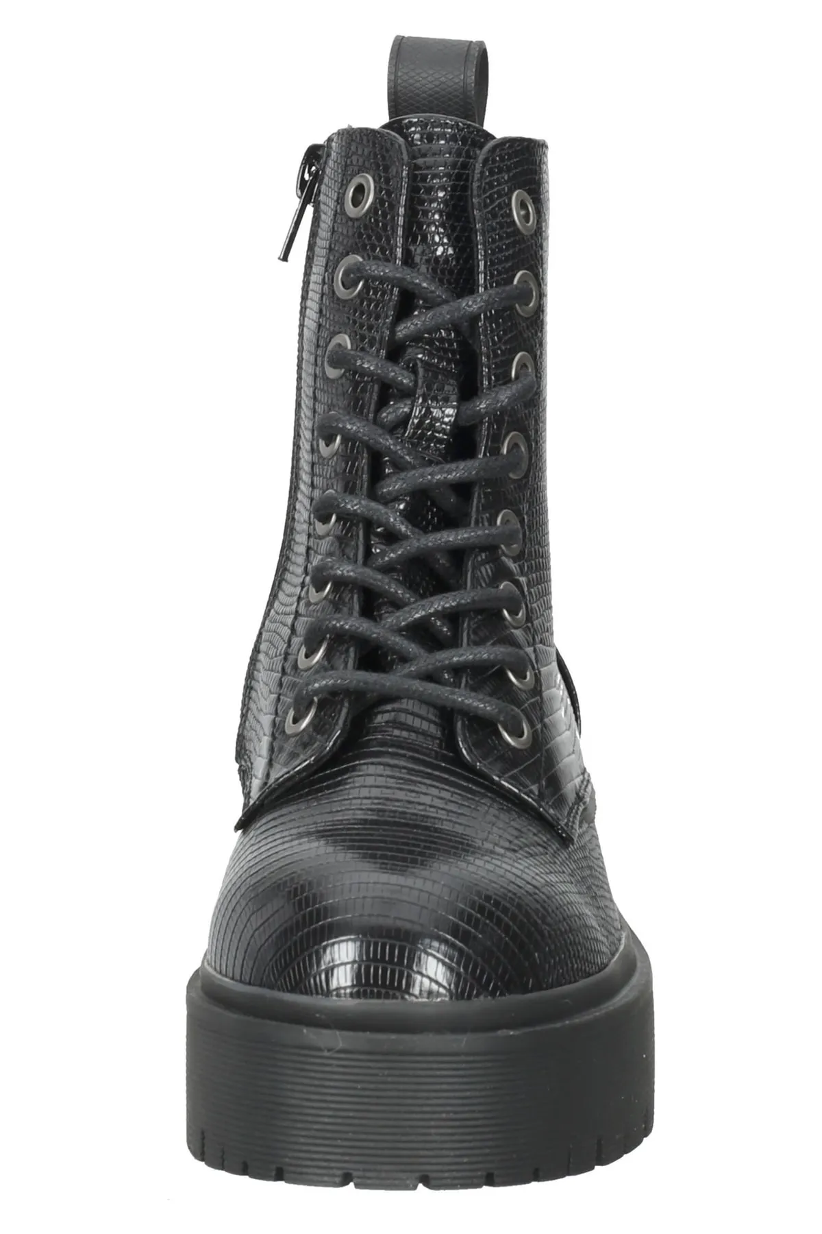 BULLBOXER  Stiefelette - Schwarz - Blockabsatz