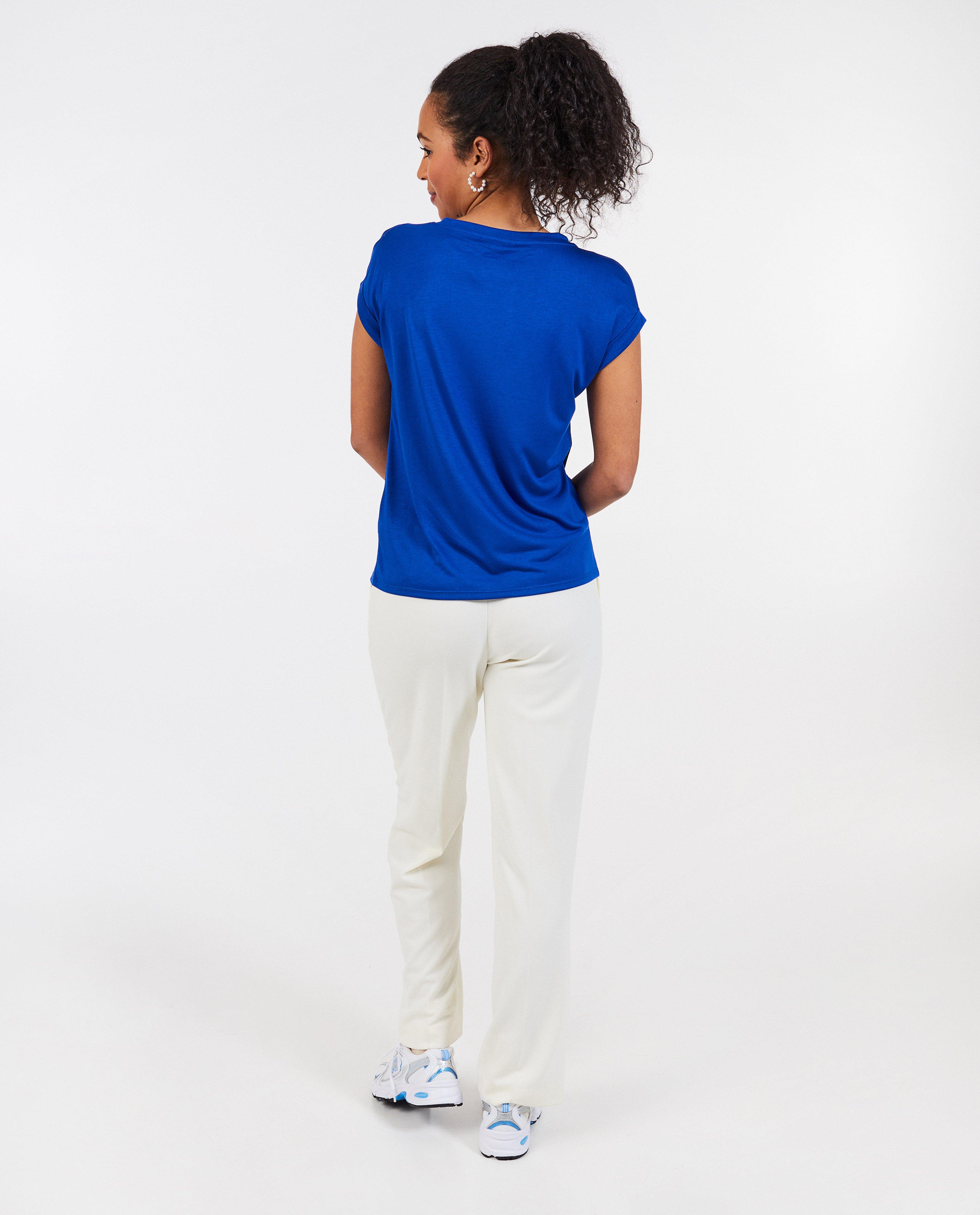 Tricou Sora Blue albastru închis