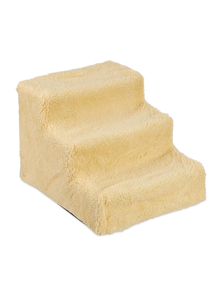relaxdays Hundetreppe in Beige - (B)35x (H)30 x (T)45 cm günstig kaufen onesize