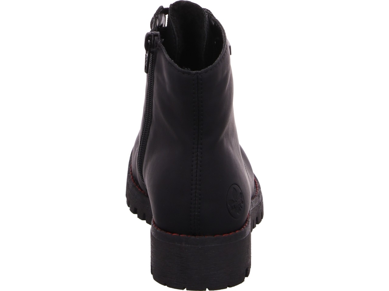 RIEKER Schnür-Stiefeletten schwarz