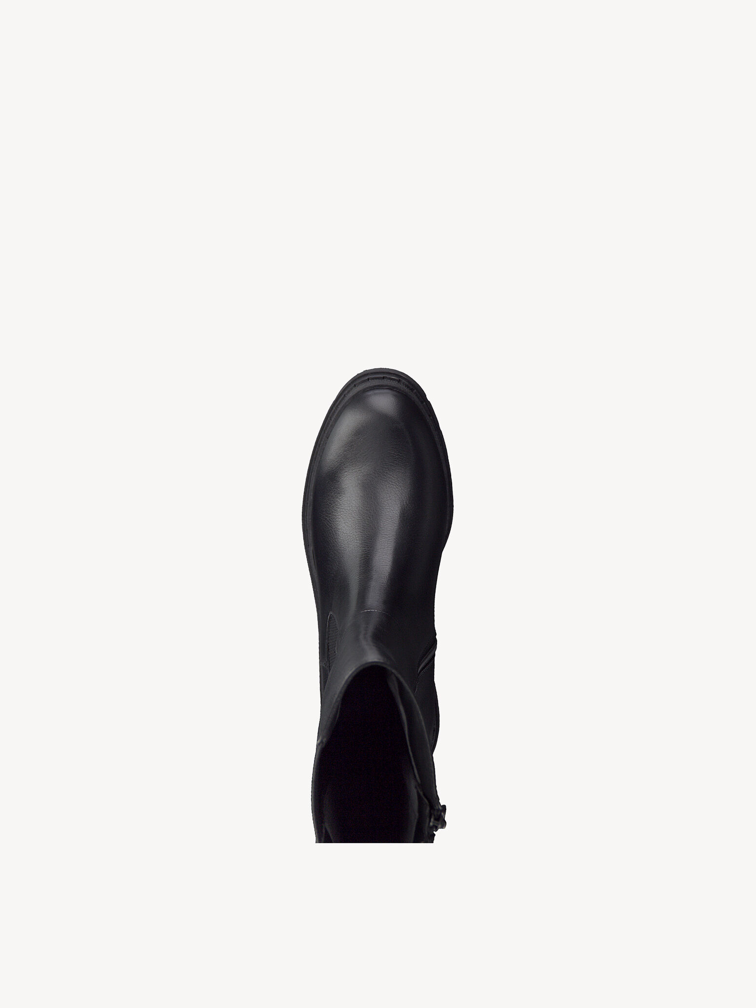 Bottes en cuir - noir