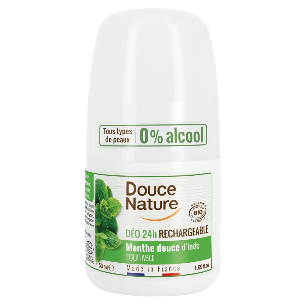douce nature DEO RECHARGEABLE MENTHE 50ML DEO BILLE