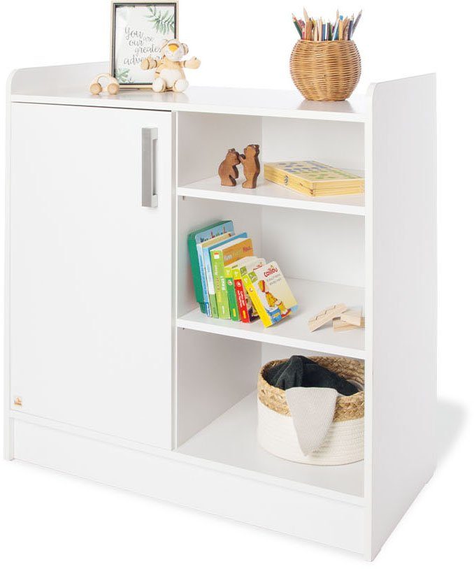 Pinolino® Babyzimmer-Komplettset Hilda & Viktoria, (Spar-Set, 3-St., Hausbett, Kleiderschrank, Wickelkommode), mit Hausbett, 2-trg. Schrank & Wickelkommode; Made in Europe