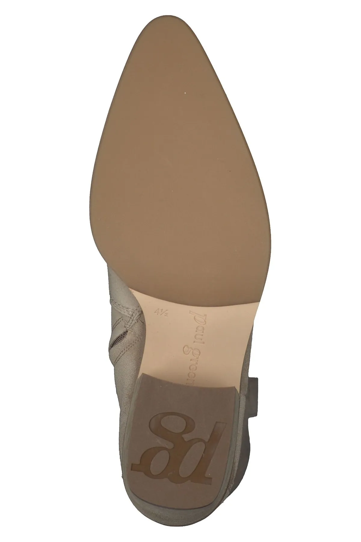 Paul Green  Stiefel - Beige - Blockabsatz