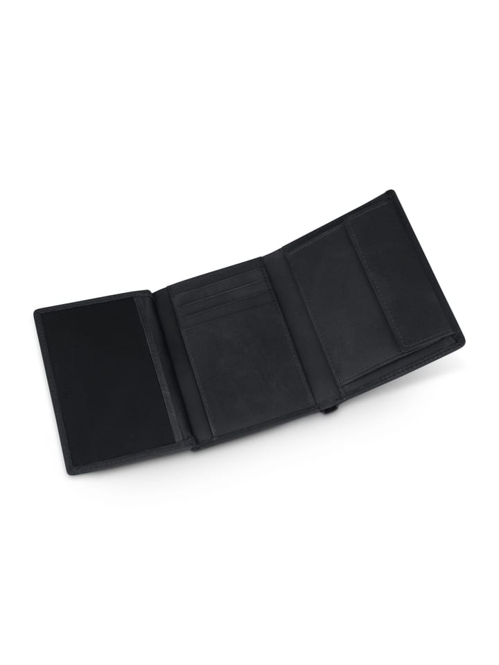 Police Geldbörse Leder 9 cm in black günstig kaufen onesize