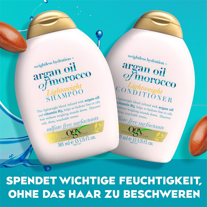 Argan Oil of Morocco Lightweight Shampoo