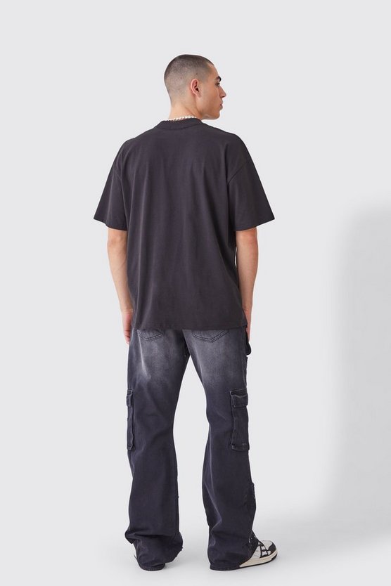 Oversize T-Shirt mit Print