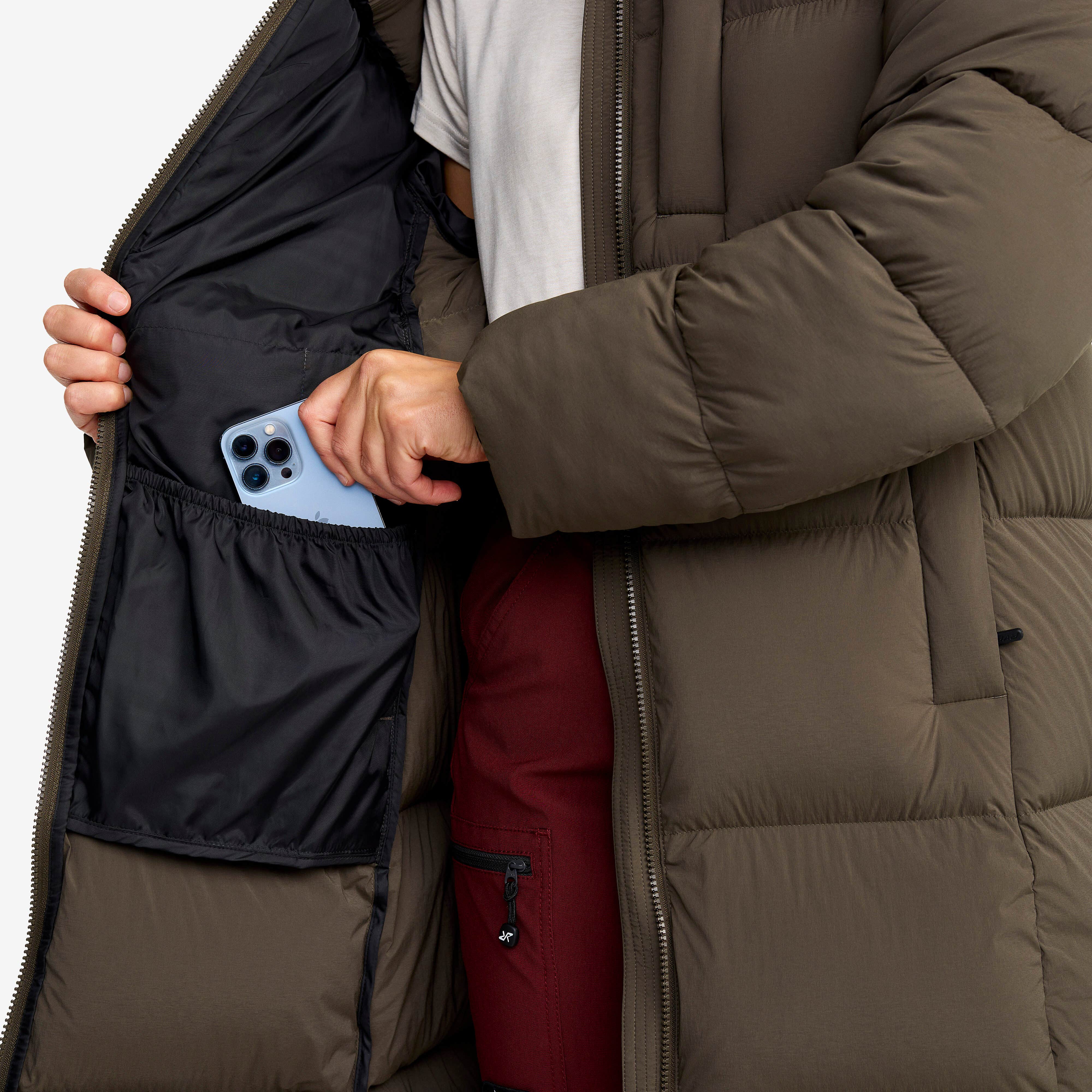 Flexpedition Down Parka Femme Mud