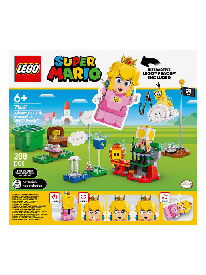 LEGO LEGO® Super Mario™: Abenteuer mit interaktiver LEGO® Peach™ - ab 6 Jahren günstig kaufen onesize
