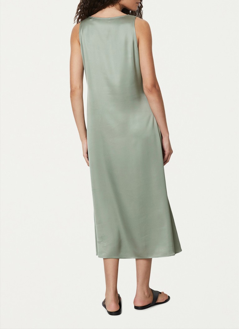 Vestido midi con escote en V de Marc O'Polo